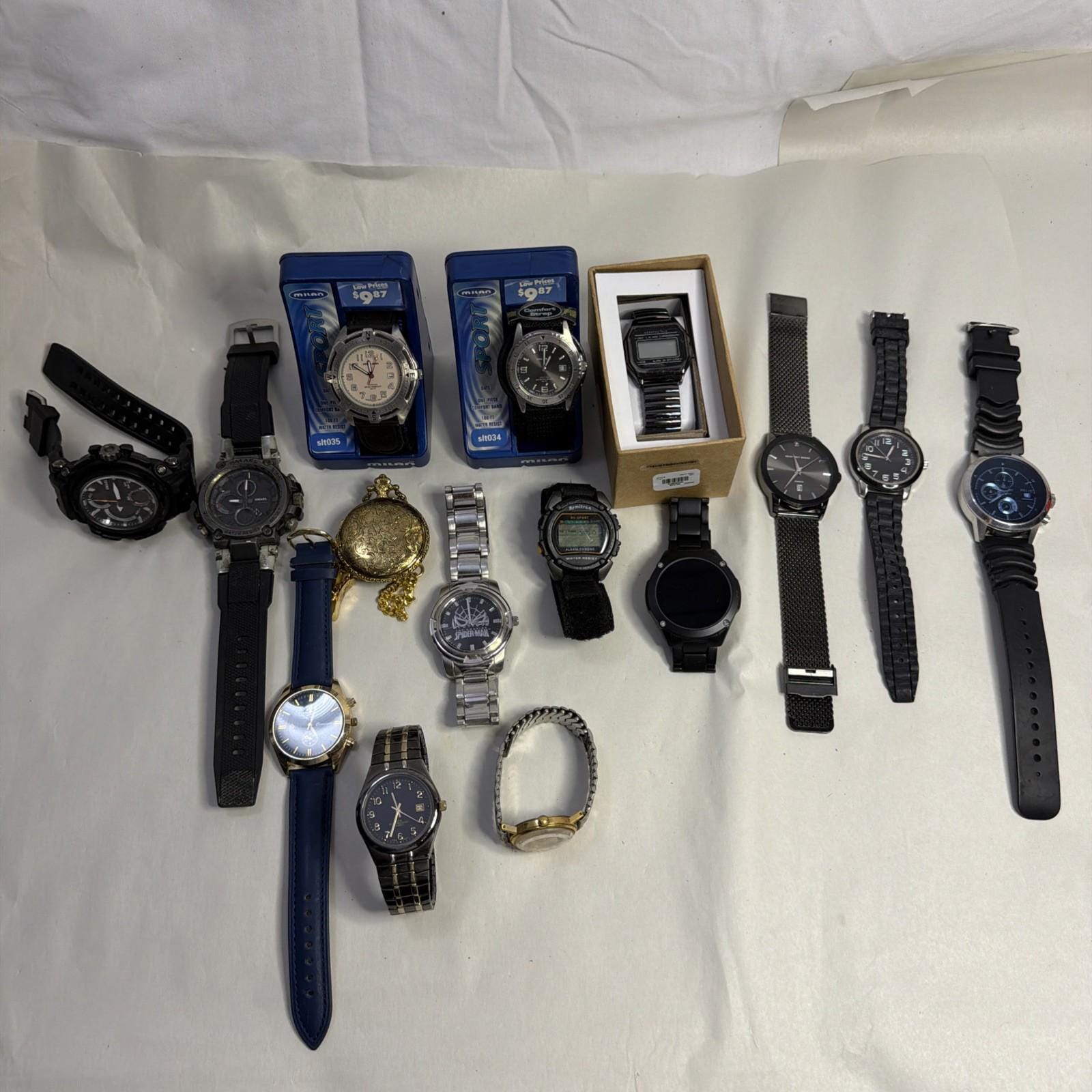 Watch Bundle Lot Vintage Modern Silver Tone Floral Silicone Band Large Mixed Lot Tropical Floral for Apple Watch – Salty USA main image 4