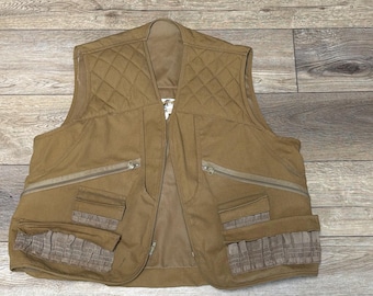 Gamehide herenvest style 300 - geelbruin/bruin - jacht-schietvest - maat L