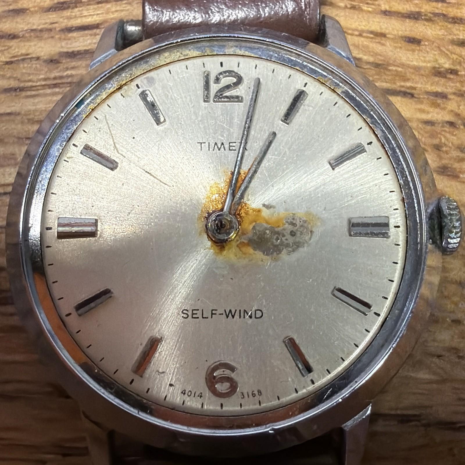 Vintage 1966 Timex Viscount Self-wind Mechanical Watch | 4014 3168