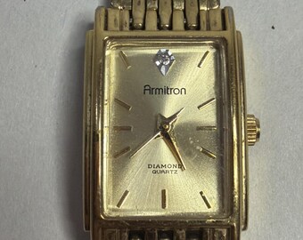 Reloj de cuarzo con diamantes Armitron