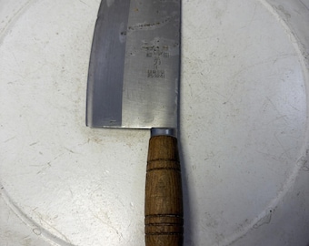 Vintage Joyce Chen Cleaver Stainless Steel 8
