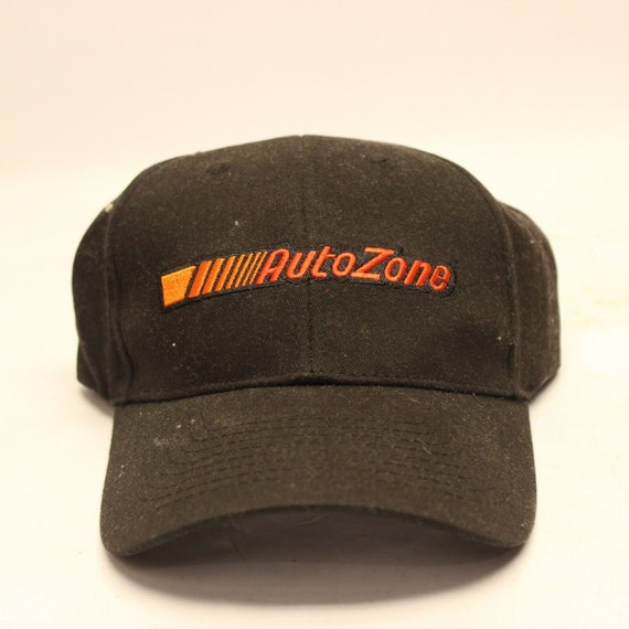 Vintage Autozone Adjustable Hat Black Free Size Made in China Etsy