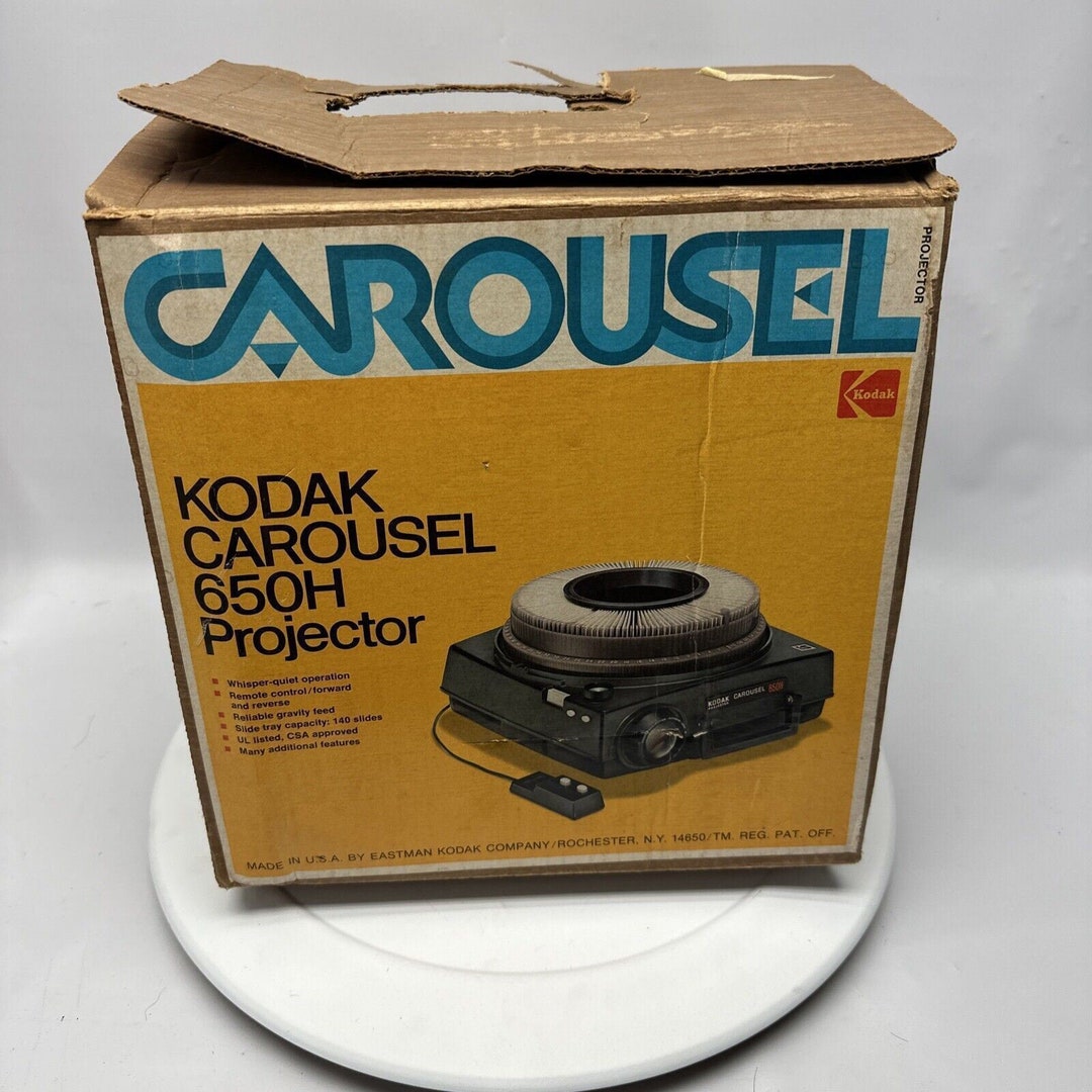 Kodak Carousel 650H Slide Projector Powers on but Won't Etsy