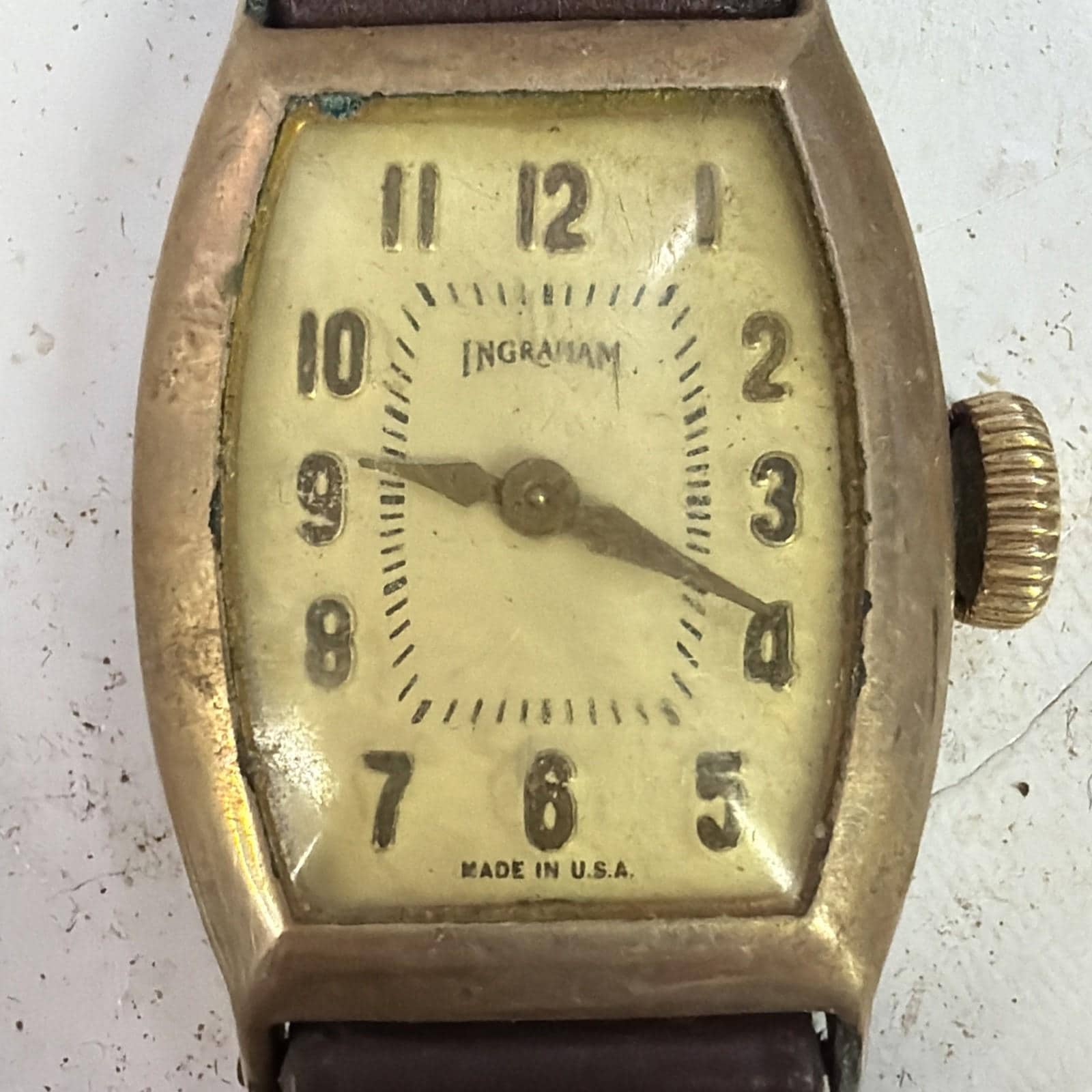 ヴィンテージ　時計　「INGRAHAM」稼働品 Ingraham Wrist Watch - Etsy