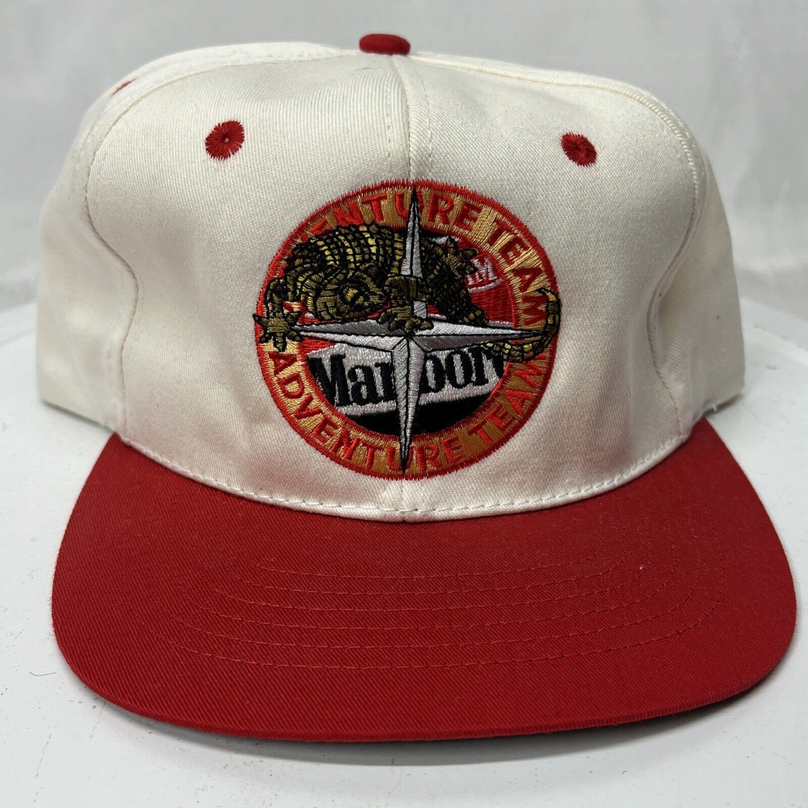 Used Vintage Marlboro Adventure Team Two Tone White Red