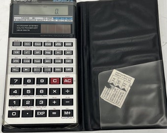 Casio Fx-300V Super-Fx Solar Powered Scientific Calculator (Vintage)