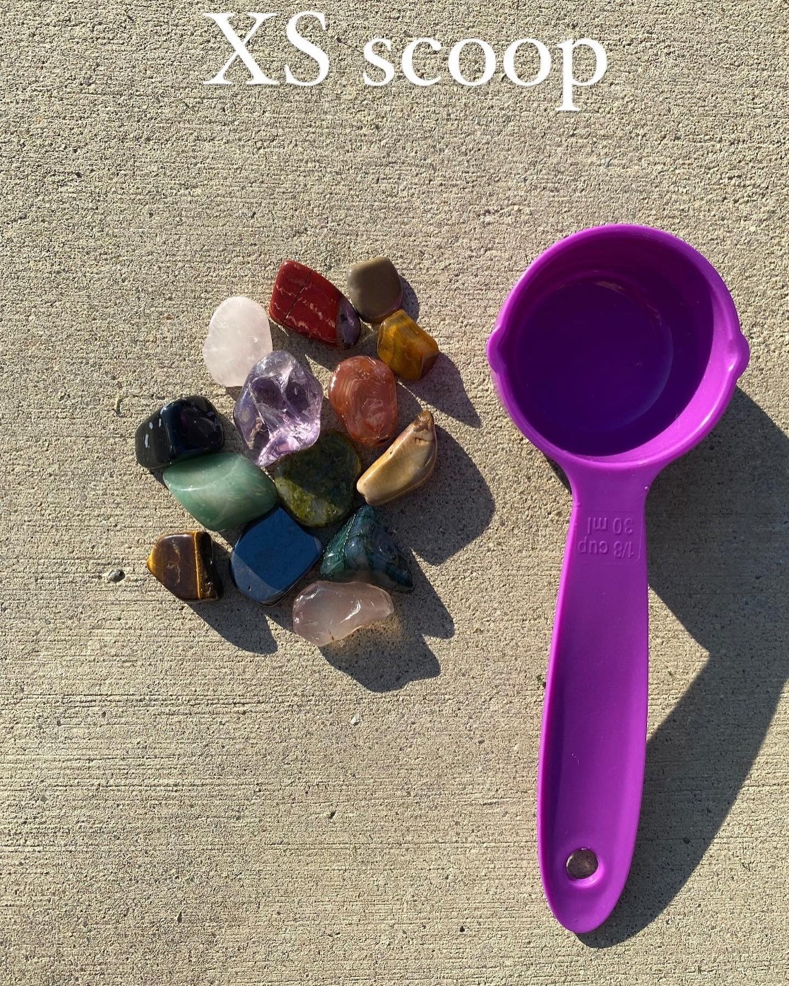 Crystal Confetti Scoop Lucky Dip Healing Crystal Scoop Etsy