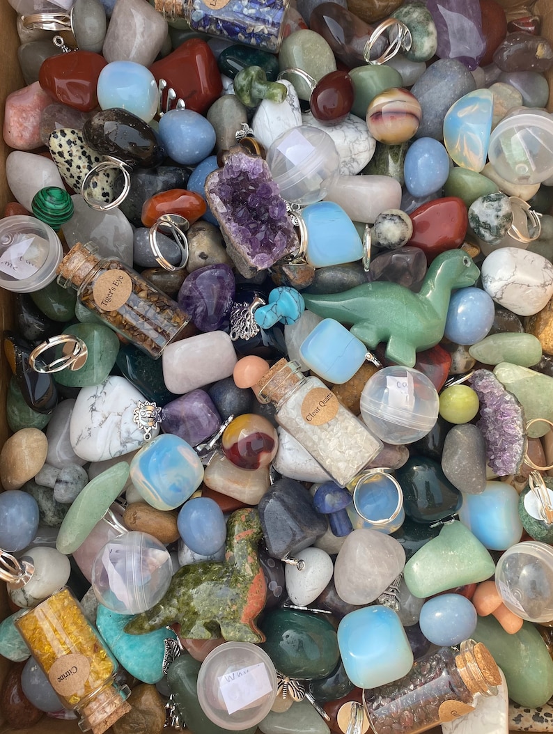 Crystal Confetti Scoop Crystal Confetti Tumbles Lucky Dip Etsy