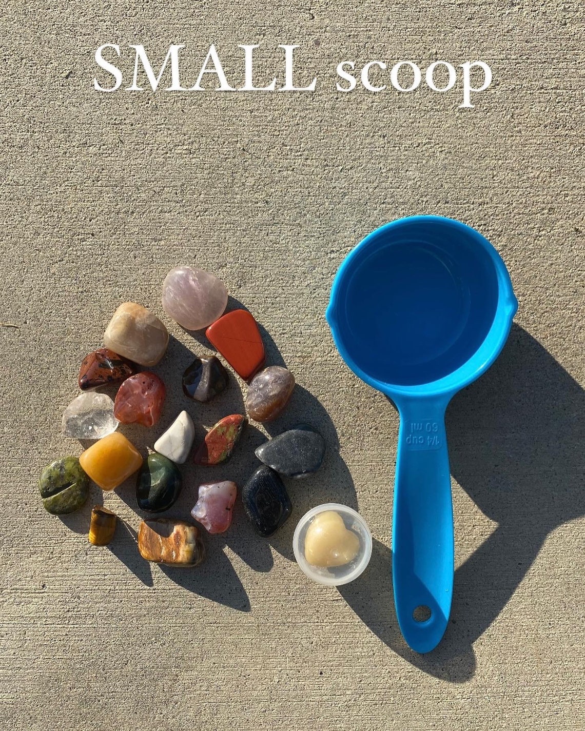 Crystal Confetti Scoop Lucky Dip Healing Crystal Scoop Etsy