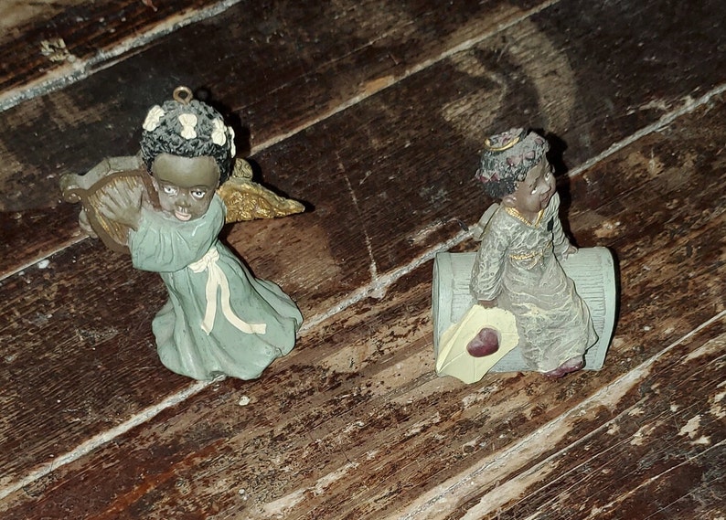 Lot of 6 Vintage African American Figurines Etsy