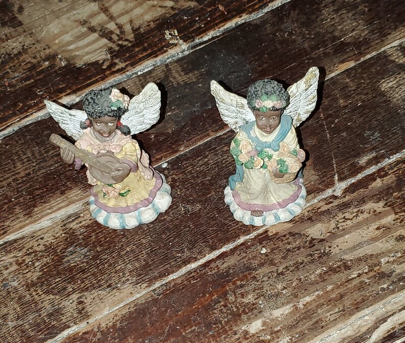 Lot of 6 Vintage African American Figurines Etsy