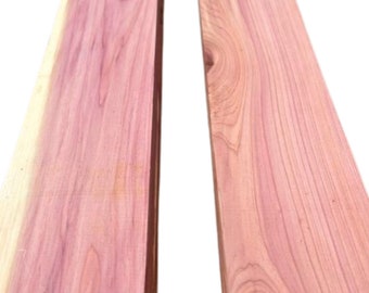 2” Thick Eastern Red Cedar Dimensional Lumber - Kiln Dried - Planed and Squared - Various Sizes Available