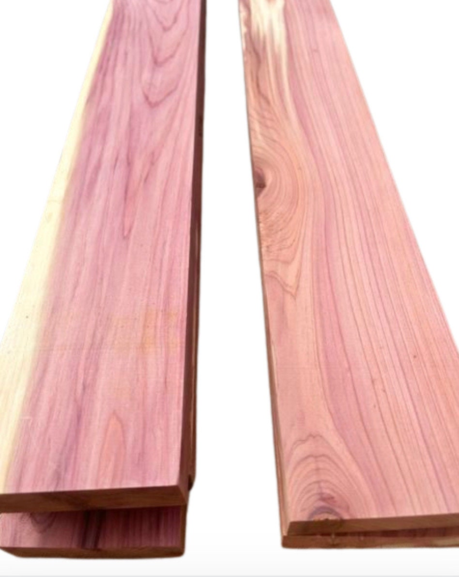 2” Thick Eastern Red Cedar Dimensional Lumber - Kiln Dried