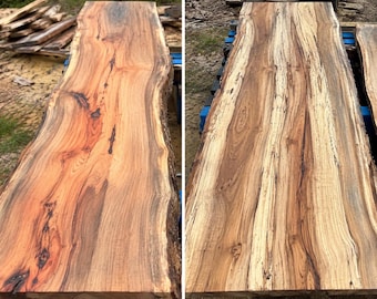 Pecan Slabs - 1.5” Thick - Kiln Dried