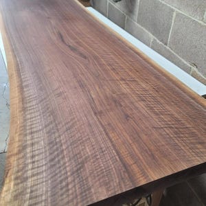 American Black Walnut Slabs - Wide Variety of Thicknesses, Widths, and Lengths - Kiln Dried, Planed, & Flattened