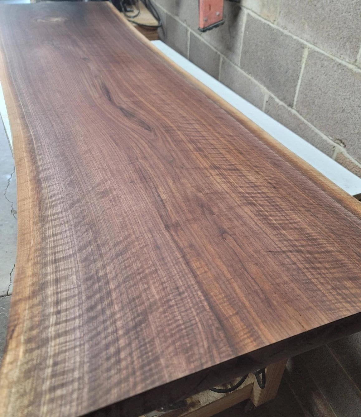 Planche En Bois Burl Brut Pour Projet Résine - 15,5 X 10 Pouces - B822, Live Edge