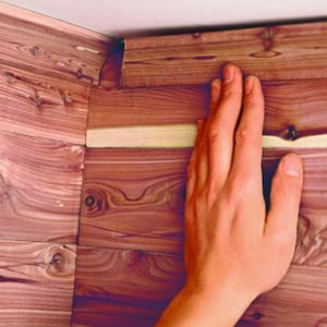 Two Boards - 1/2&quot; Thick Aromatic Cedar Boards (Eastern Red Cedar) for Siding - Ideal for Closet Lining - Kiln Dried, Squared - Select Size