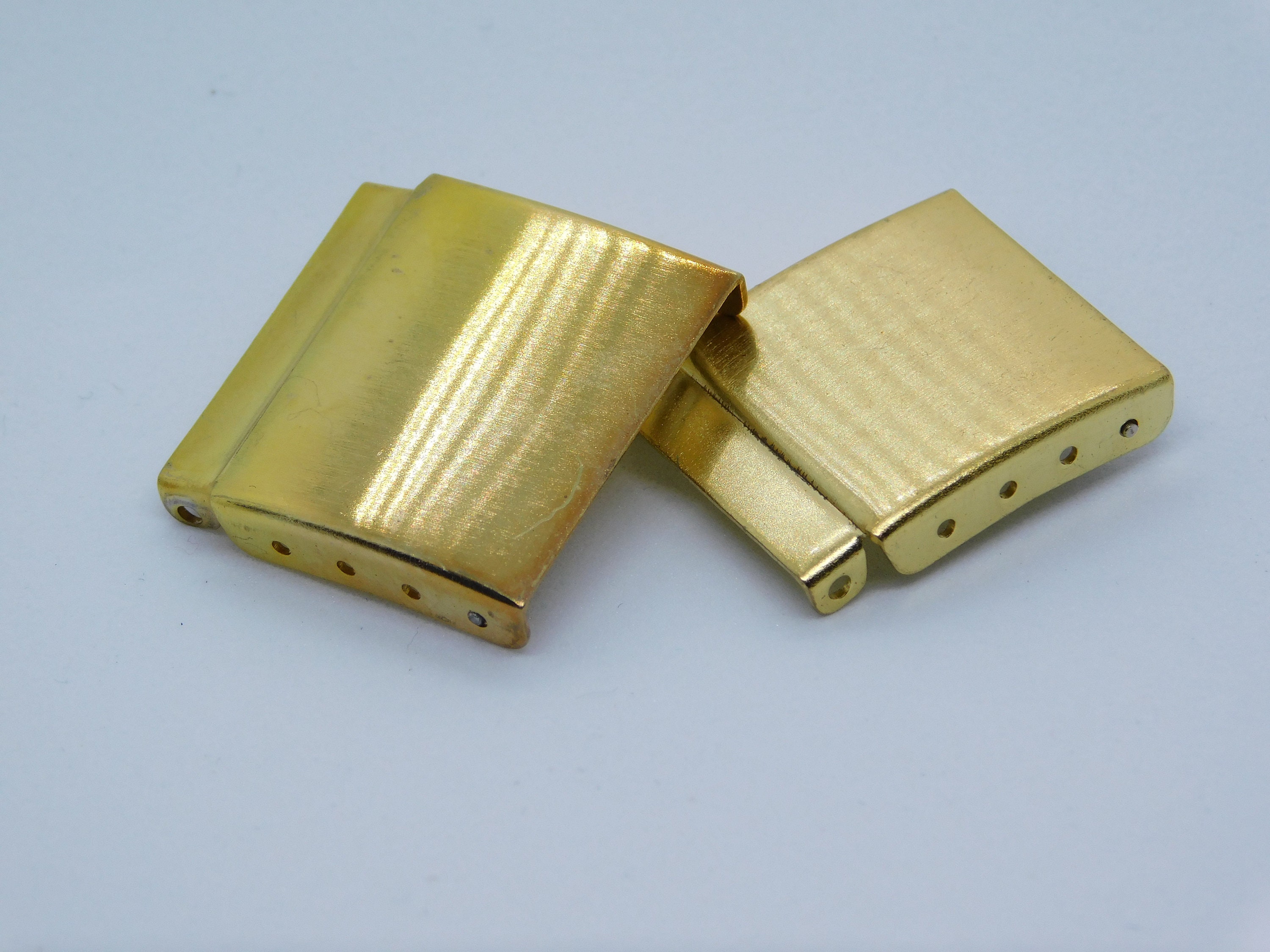 16 Mm Gold Tone Watch Band Extender 