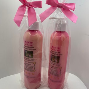 Coconut Lemongrass natural goat milk body and hand lotion