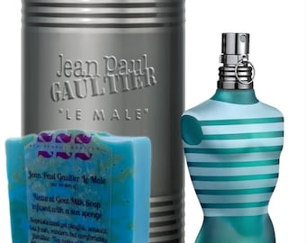 Jean Paul Gaultier Le Male (our version of) All Natural Goat Milk Soap and Sea Sponge