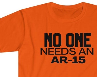 No one needs an AR-15 crewneck softstyle cotton DEI tee t-shirt gender-neutral gift