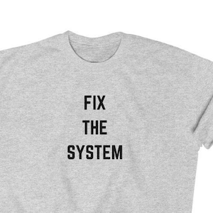 Fix the system crewneck sweatshirt