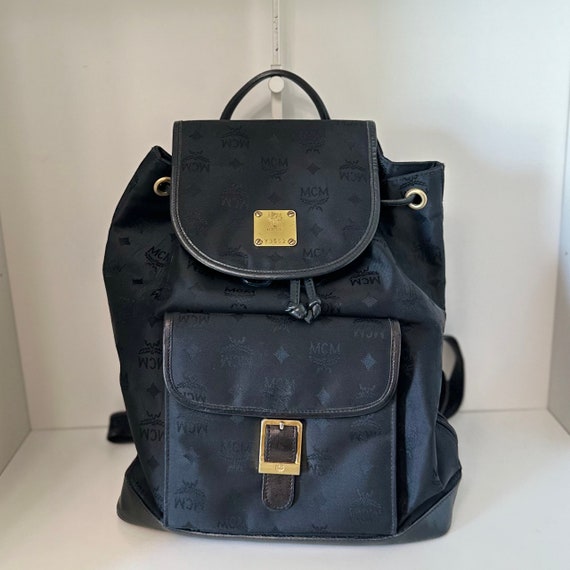 Vintage MCM Backpack Bag 