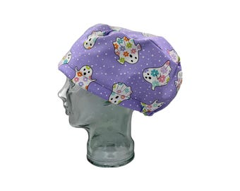 Faboolous / Halloween / Surgical / Adjustable / Euro / Small / Large / Scrub Cap