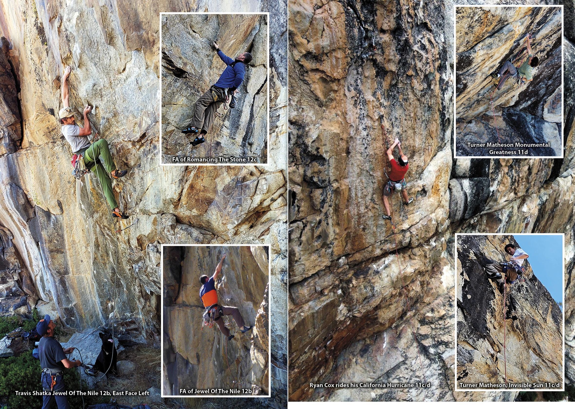 Sphinx Rock Climbing Guide Book - the Balls, Sierra National