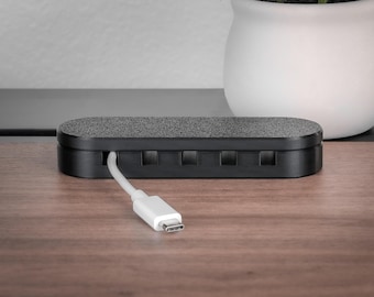 Magnetic Cable Holder: Cord Organizer, Desk Wire Keeper