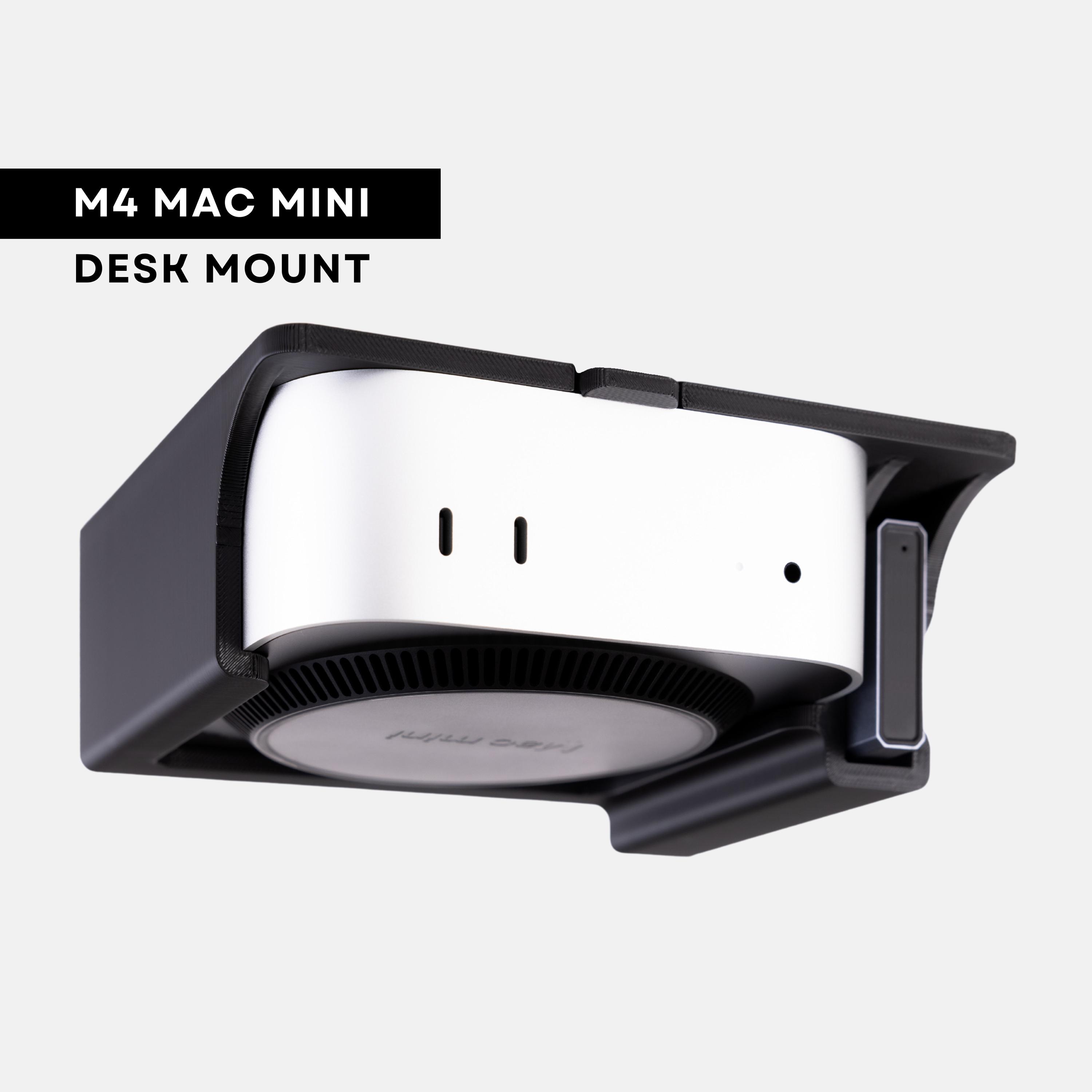 M4 Mac Mini Under Desk Mount, Apple Computer Holder