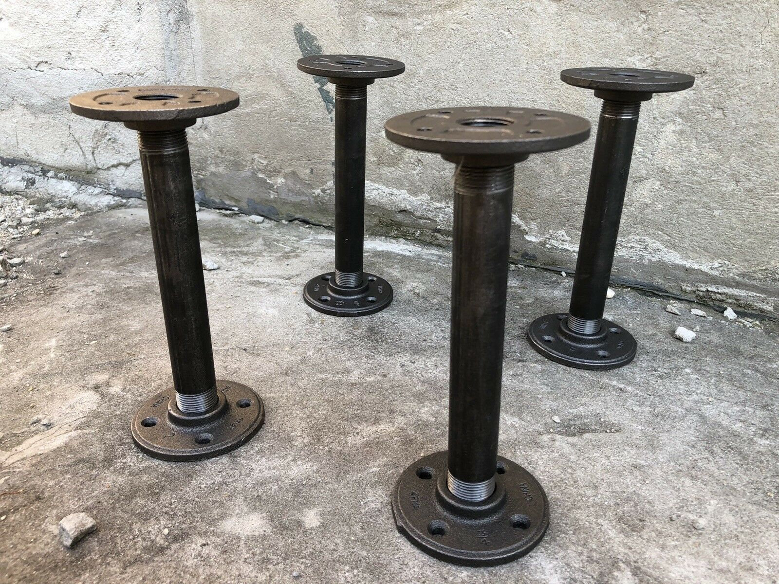 18long DIY Industrial Pipe Table Legs,perfect for Coffee Tables Lot of