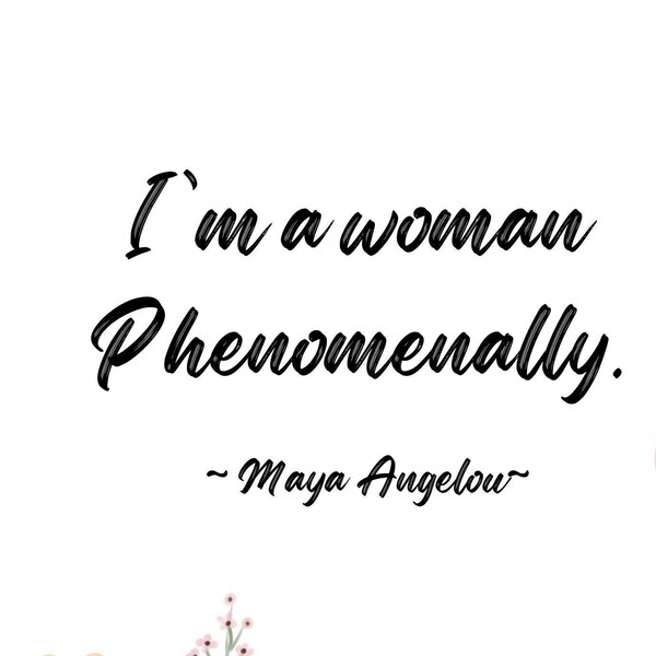 Maya Angelou Svg - Etsy