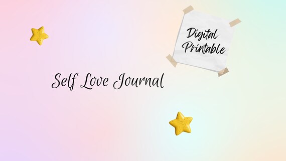 Printable Self-love Journal Page - Etsy