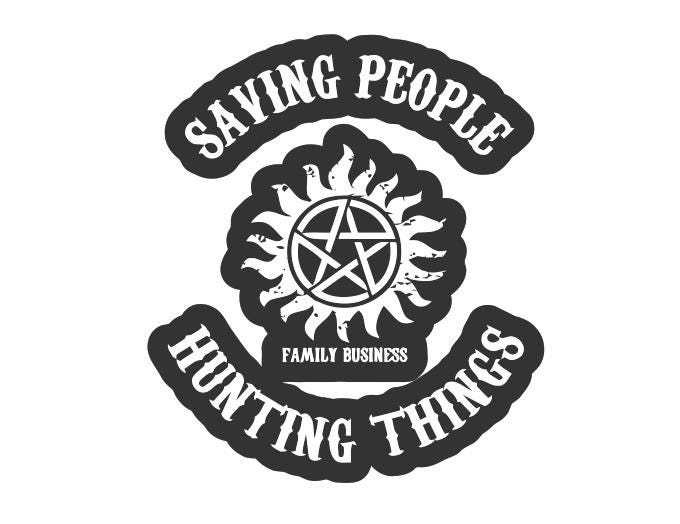 Supernatural Hunting Things SVG cut file and PNG