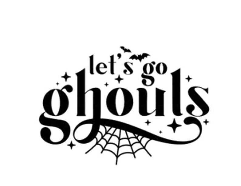 Let’s Go Ghouls SVG Cut File - Etsy