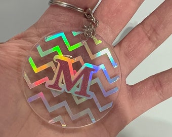 Personalized Acrylic Keychain, Bridesmaid Gift