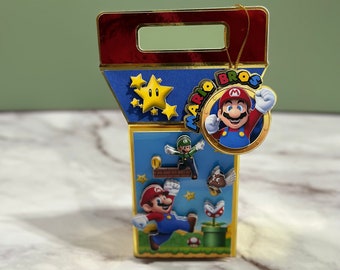 Super Mar Party favor boxes | Boys Party favors