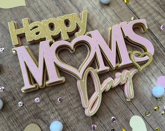 Mother's Day | Mother's Day Cake Topper | Cake Topper for Mother's Day | Happy Mom's day