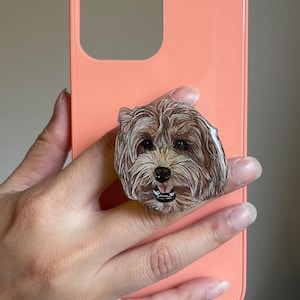 Personalized pet pin, resin charm