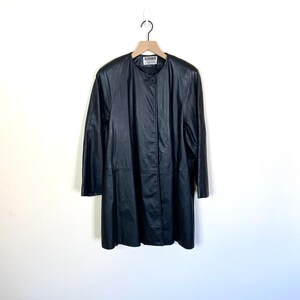 Vintage USA made 100% Genuine Leather Jacket in Black
