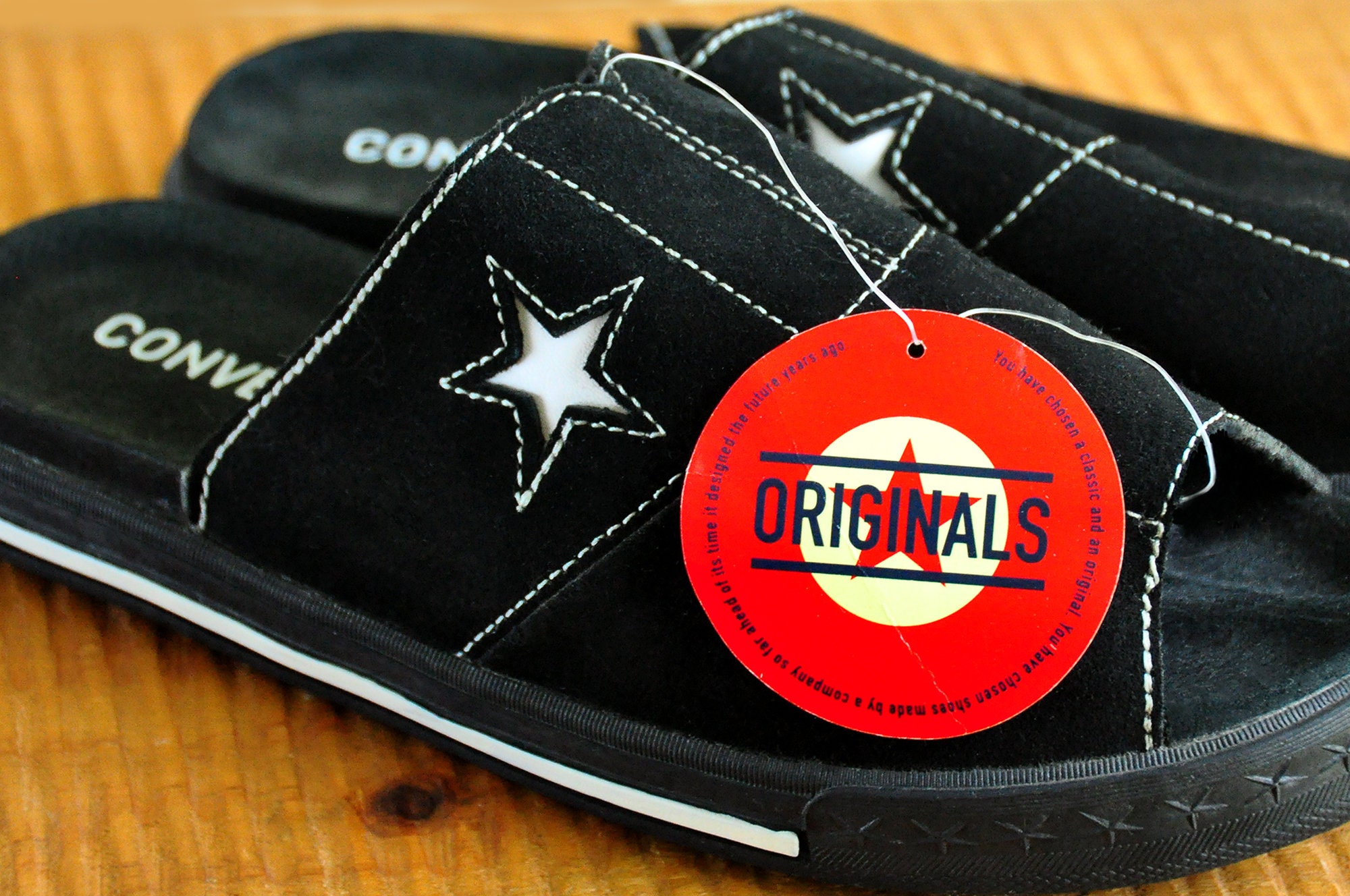 NEW With Tag 90s CONVERSE One Star Slide SANDALS Shoes - Etsy