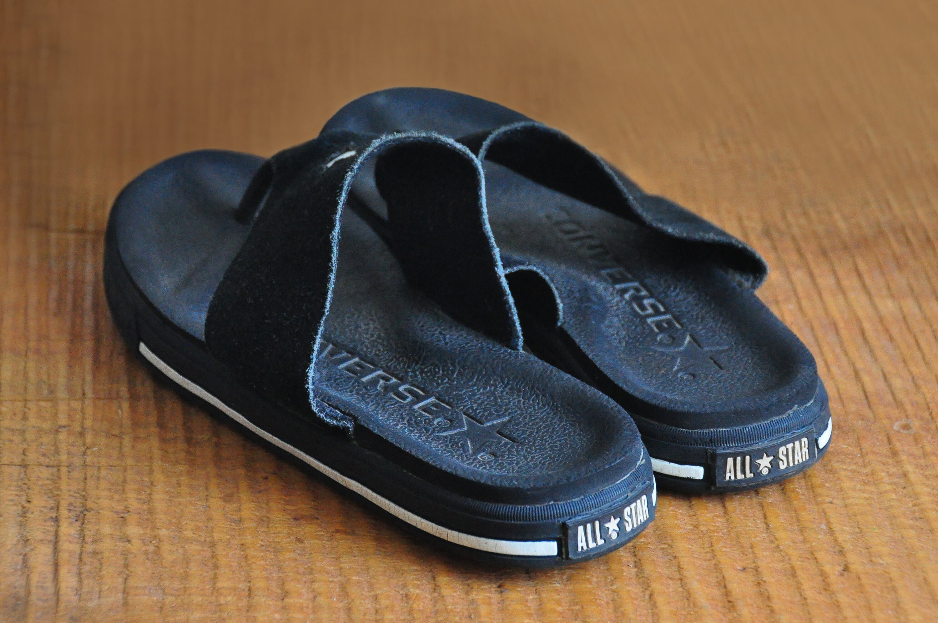 Vintage 90s CONVERSE ONE STAR Thong Slide Sandal Shoes Black - Etsy