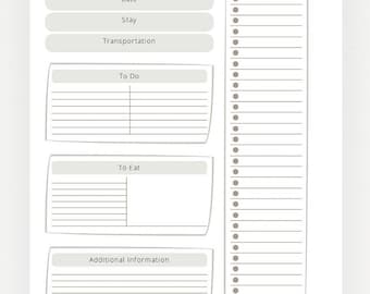To Do List Planner Digital Download/printable - Etsy