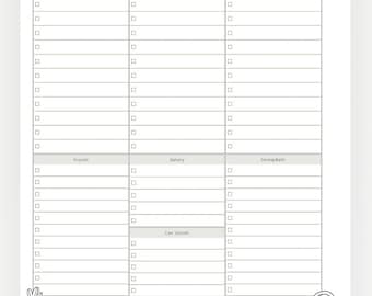 Grocery List Digital Download/Printable