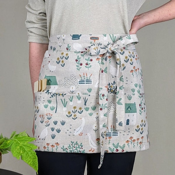 Mini gardening apron 2024 Potager collection