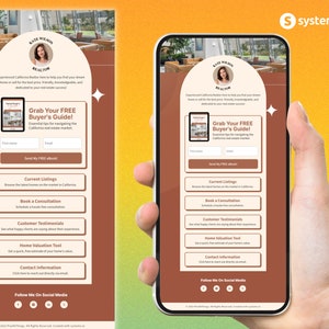 Systeme.Io Link-in-bio Templates Mockup 3