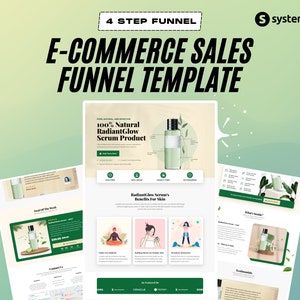 Systeme.io Done-For-You E-commerce Sales Funnel | 4 Step Funnel