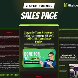 GoHighLevel (GHL) PixelMagic Box Sales Funnel Mockup (2)