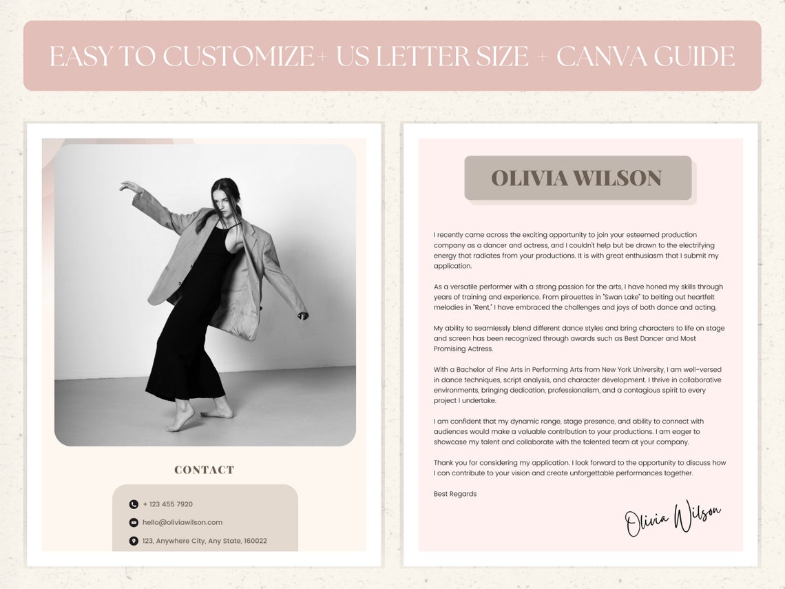 Dance Audition Resume Template - Il 1140xN.5025295136 118n